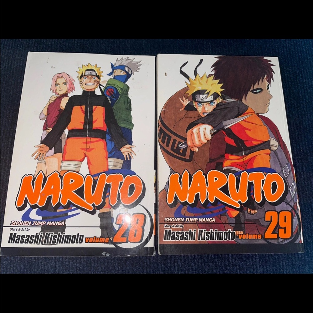 Naruto Manga Volumes 28 and 29